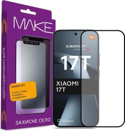 Захисне скло MakeFuture для Xiaomi 17T Black (MGF-X17T)