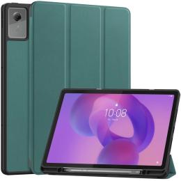 Чохол-книжка для планшета BeCover Flexible TPU Mate для Lenovo Idea Tab/K11 Dark Green з кріпленням для стилуса (715632)