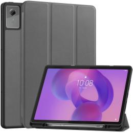 Чохол-книжка для планшета BeCover Flexible TPU Mate для Lenovo Idea Tab/K11 Gray з кріпленням для стилуса (715633)
