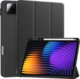 Чохол-книжка для планшета BeCover Flexible TPU Mate для Xiaomi Pad 7/7 Pro 11.2 Black з кріпленням для стилуса (715614)