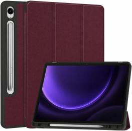 Чохол-книжка для планшета BeCover Flexible TPU Mate для Samsung Galaxy Tab S10 Lite X400/406 10.9 Red Wine (715760)