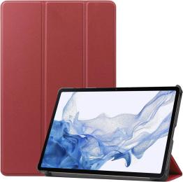 Чохол-книжка для планшета BeCover Flexible TPU Mate для Samsung Galaxy Tab S9 X710/X716/S9 FE X510/X516B 11.0 Red Wine (715583)