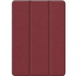 Чохол-книжка для планшета BeCover Flexible TPU Mate для Xiaomi Pad 8/8 Pro 11.2 Red Wine з кріпленням для стилуса (715628)