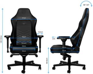 Ігрове крісло Noblechairs Hero NBL-HRO-PU-BLA Black
