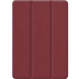 Чохол-книжка для планшета BeCover Flexible TPU Mate для Xiaomi Redmi Pad 2 Pro 12.1 Red Wine з кріпленням для стилуса (715610)