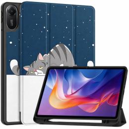 Чохол-книжка для планшета BeCover Flexible TPU Mate для Xiaomi Redmi Pad 2 11.0 Picture з кріпленням для стилуса Good Night (715603)