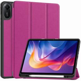 Чохол-книжка для планшета BeCover Flexible TPU Mate для Xiaomi Redmi Pad 2 11.0 Purple з кріпленням для стилуса (715600)