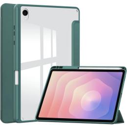 Чохол-книжка для планшета BeCover для Samsung Galaxy Tab S11 X730/X736 11.0 Dark Green з кріпленням для стилуса (715577)