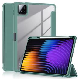 Чохол-книжка для планшета BeCover для Xiaomi Pad 7/7 Pro 11.2 Dark Green з кріпленням для стилуса (715540)