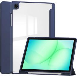 Чохол-книжка для планшета BeCover для Samsung Galaxy Tab A11 Plus X236B 11.0 Deep Blue з кріпленням для стилуса (715566)