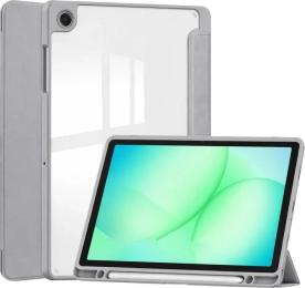 Чохол-книжка для планшета BeCover для Samsung Galaxy Tab A11 Plus X236B 11.0 Gray з кріпленням для стилуса (715569)