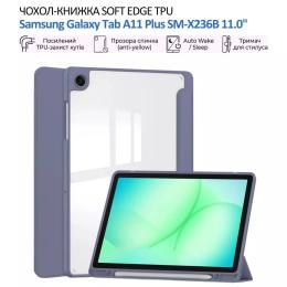 Чохол-книжка для планшета BeCover для Samsung Galaxy Tab A11 Plus X236B 11.0 Purple з кріпленням для стилуса (715572)