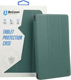 Чохол-книжка для планшета BeCover для Samsung Galaxy Tab A11 X133/X135 8.7 Dark Green з кріпленням для стилуса (715559)