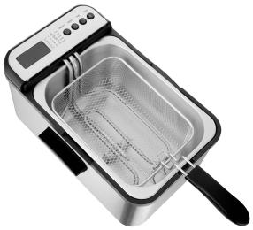 Фритюрниця Sencor SFR 8200SS Black Silver