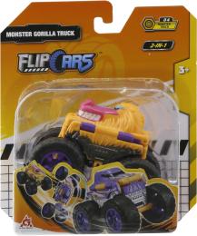 Іграшкова машинка Flip Cars EU463875A-04 2 в 1 Монстр-трак Горила