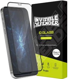Захисне скло Ringke для Apple iPhone 12/12 Pro Black