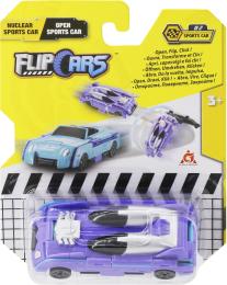 Іграшкова машинка Flip Cars EU463875B-02 2 в 1 Атомний спорткар і Спорткар кабріолет