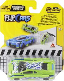 Іграшкова машинка Flip Cars EU463875B-05 2 в 1 Спорткар уламок і Спорткар трансформер