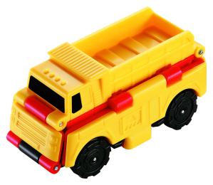 Іграшкова машинка Flip Cars EU463875-07 2 в 1 Самоскид і Пожежний автомобіль