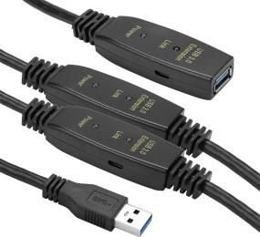 Кабельний подовжувач PowerPlant CA912865 USB 3.0 AM  AF, 20 м