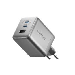 Адаптер живлення для телефона EcoFlow RAPID Pro Charger (100W, 3 Ports, GaN) (EFA-100W-GAN-CHARGER-EU)