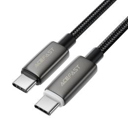 Дата-кабель Acefast C23-03 Type-C to Type-C 60W (1.2m) Black