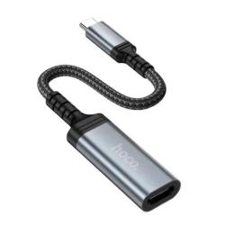 Дата-кабель Hoco UA43A Type-C to HDTV conversion cable Metal Gray