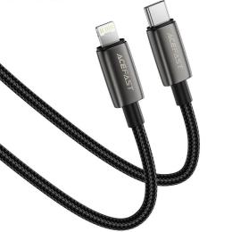 Дата-кабель Acefast C23-01 Type-C to Lightning charging data cable 30W 1, 2m Black