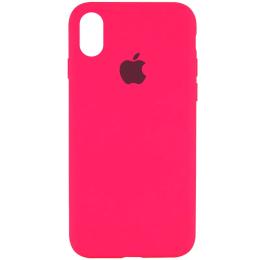 Чохол-накладка EpiK Silicone Case Full Protective (AA) для iPhone XS Max Barbie Pink