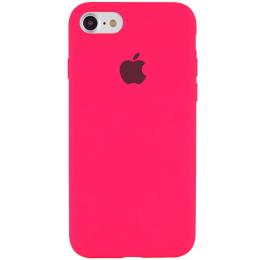 Чохол-накладка EpiK Silicone Case Full Protective (AA) для iPhone 6/6s Barbie Pink