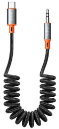 Аудіо-кабель Mcdodo CA-0900 Coil С to AUX 3.5 Black