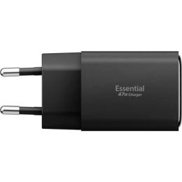 Адаптер живлення для телефона Spigen Essential 47W Wall Charger EE473EU Black ACH09465 8800283302998