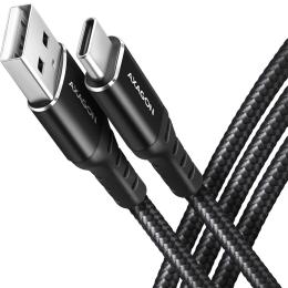 Дата-кабель Axagon USB-C TO USB2.0 1.5M BUCM-AM15AB Black