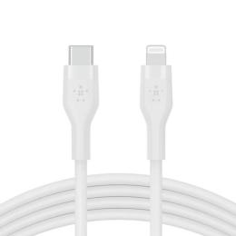 Дата-кабель Belkin BoostCharge Flex Type-C  -  Lightning 1 м White (CAA009bt1MWH_bulk) тех упаковка