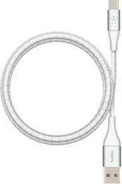 Дата-кабель Belkin USB-A  -  Type-C Braided 2 м (CAB002-2MWHTM) OEM тех упаковка