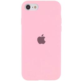 Чохол-накладка EpiK Silicone Case Full Protective (AA) для iPhone SE Light pink