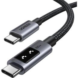 Дата-кабель Ugreen L509 Uno USB-C to USB-C 100W PD Fast Charging Cable 2m Black (35512)
