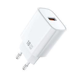 Адаптер живлення для телефона WIWU 18W Essen GaN Fast Charger Wi-G006 EU White