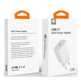 Адаптер живлення для телефона WUW WUW-C280 Type-C PD 40W charger
