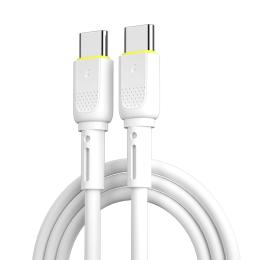 Дата-кабель WIWU Wi-C034 C-C Speed cable 60W White