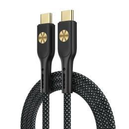 Дата-кабель WIWU Wi-C035 C-C City cable 100W Black