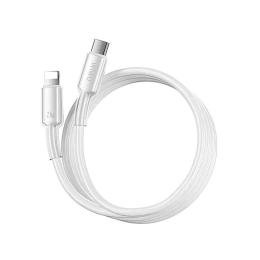 Дата-кабель WIWU Wi-C062 C-L Neolink Series Silicone Cable 27W 2m White