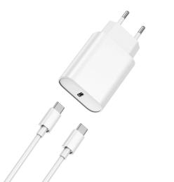 Адаптер живлення для телефона WIWU Wi-U001 20W PD Fast Charger White