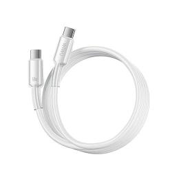 Дата-кабель WIWU Wi-C063 Neolink Series Silicone Cable C-C 60W 2m White