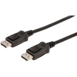 Відео-кабель Digitus DisplayPort (AM/AM), 1м Black AK-340100-010-S