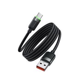 Дата-кабель Mcdodo CA-5650 Magnetic Self-Winding A to C 6A 1.2m Black
