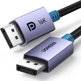 Відео-кабель Ugreen DP118 DisplayPort 16K Cable 3m Black (25862)