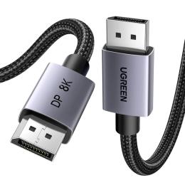 Відео-кабель Ugreen DP120 DisplayPort to DisplayPort 1.4 8K@60Hz 1m Black (25903)