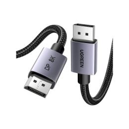 Відео-кабель Ugreen DP120 DisplayPort to DisplayPort 1.4 8K@60Hz 2m Black (25905)