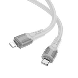 Дата-кабель Hoco X106 Big bull PD charging data cable iP (L = 3M) Gray